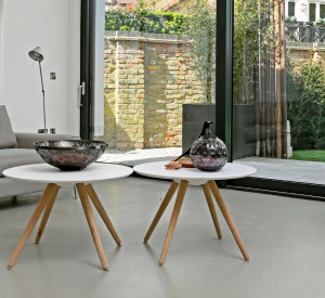 Solid Flint Poured Resin Floor