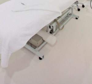 Spa white resin floors