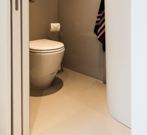 Seamless Resin bathroom floor