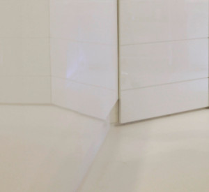 Spa white resin floors