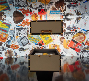 Poured resin floors at Louis Vuitton