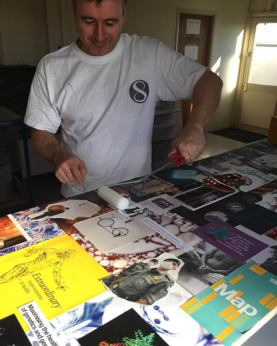 Goldfinger Factory, Wellcome Trust magazine rack